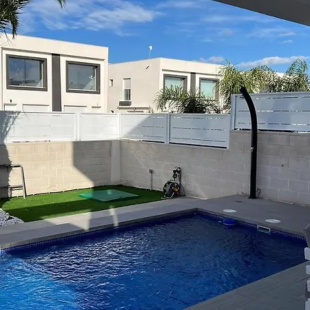 Casa Bos Dolphin Pool Jacuzzi 6p فيلة Puerto Marino