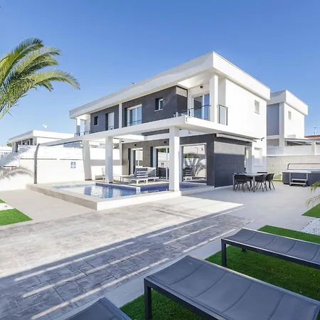 Casa Bos Dolphin Pool Jacuzzi 6p فيلة